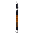 Mystic - Kite Safety Leash Short - Black / Orange - 2026 - The Kitesurf Centre