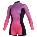 Mystic - Lunar BK Longarm Shorty 2/2mm Bzip Women - Coral - 2026 - The Kitesurf Centre