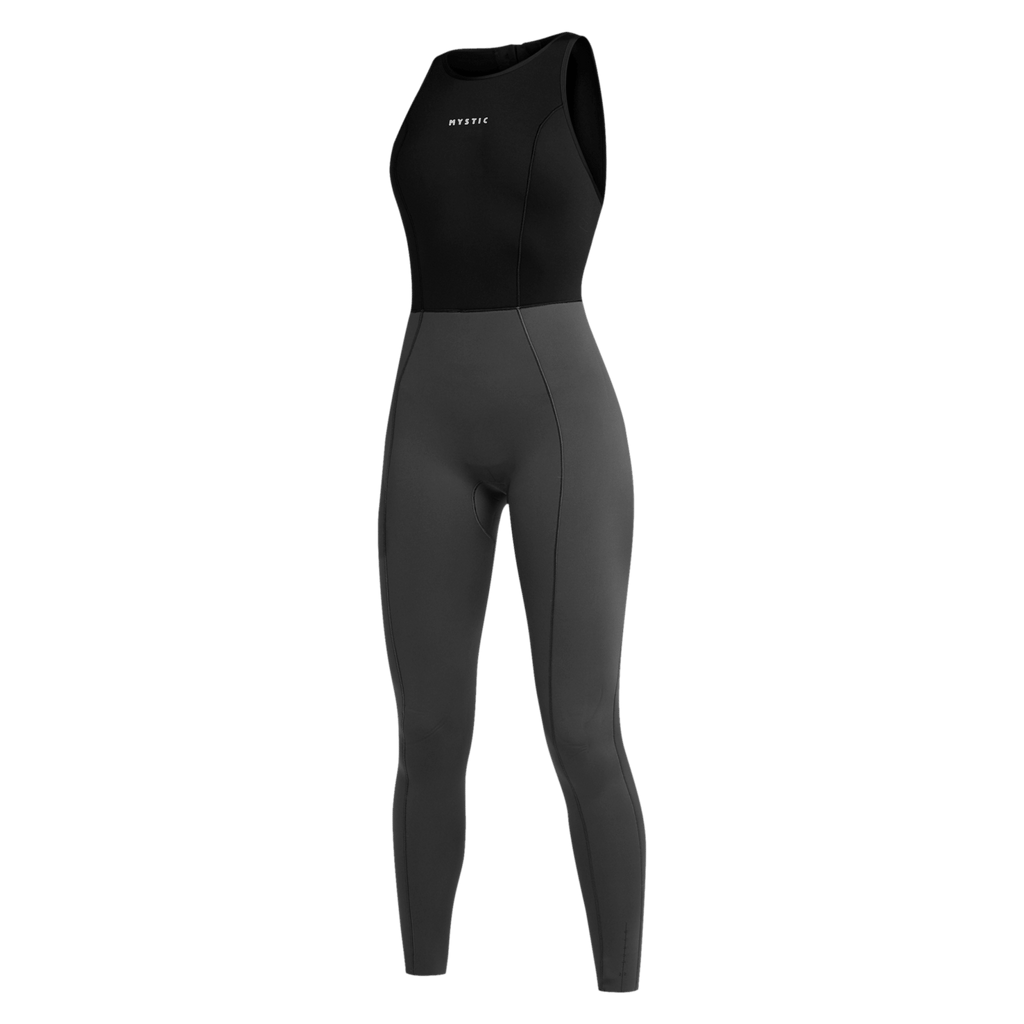 Mystic - Lunar Long Jane 2/2mm Bzip Women - Black - 2026 - The Kitesurf Centre