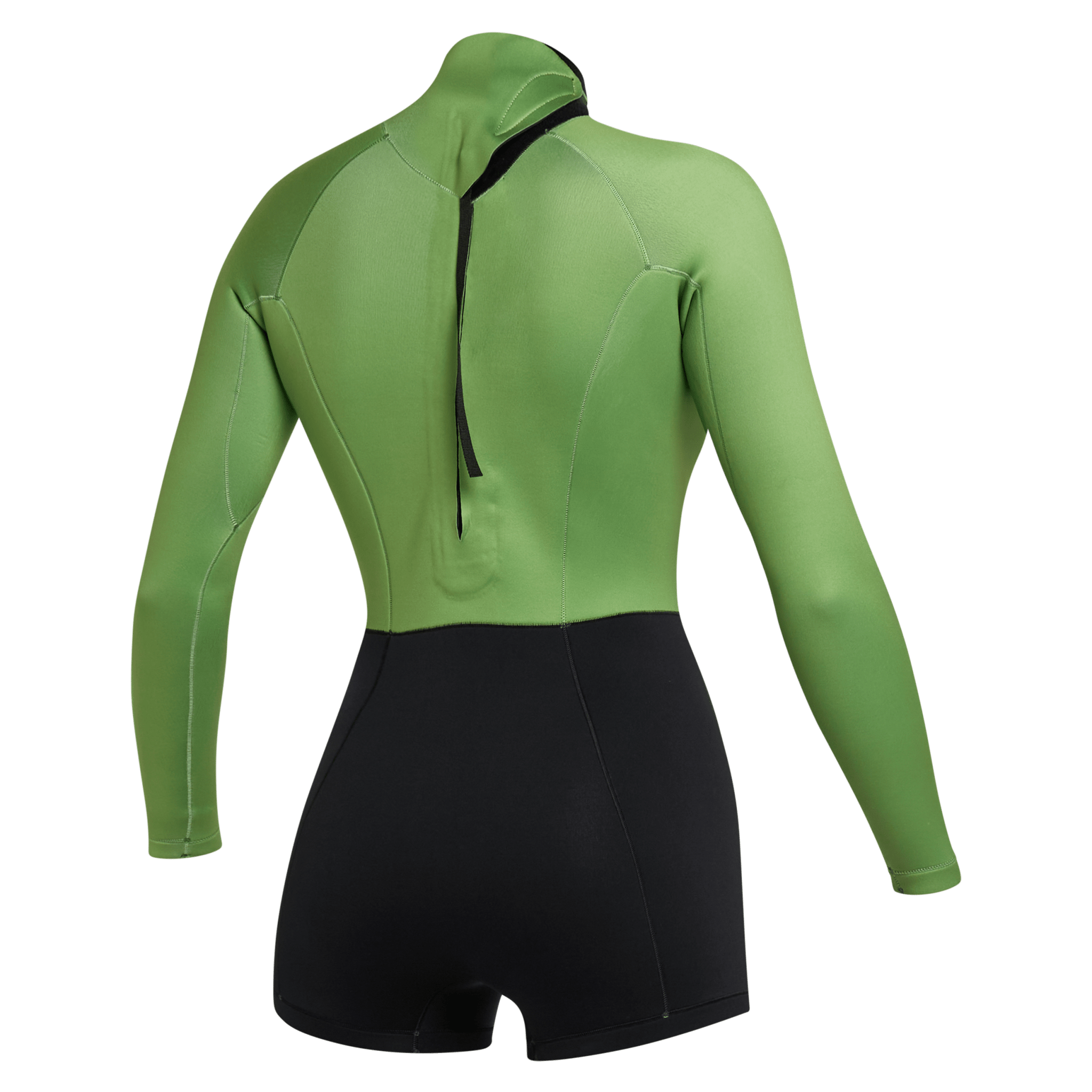 Mystic - Lunar Longarm Shorty 2/2mm Bzip Women - Soft Green - 2026 - The Kitesurf Centre