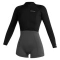 Mystic - Lunar Longarm Shorty 2/2mm Fzip Women - Black - 2026 - The Kitesurf Centre