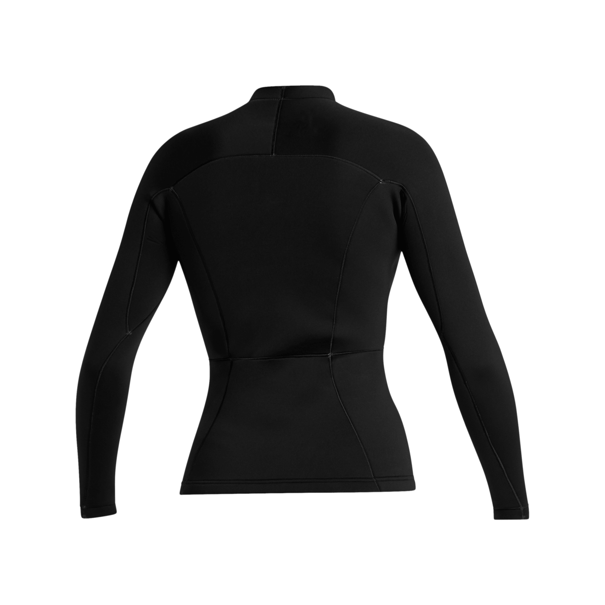 Mystic - Lunar L/S Top Neoprene 2mm Women - Black - 2026 - The Kitesurf Centre