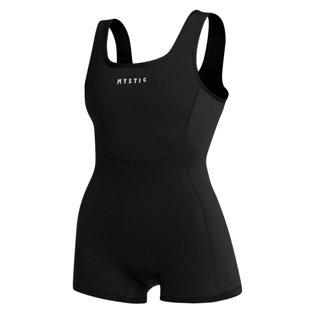 Mystic - Lunar Short Jane 2/2mm Bzip Women - Black - 2026 - The Kitesurf Centre