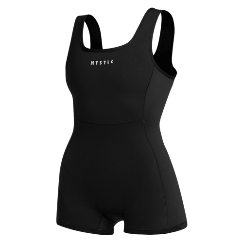 Mystic - Lunar Short Jane 2/2mm Bzip Women - Black - 2026 - The Kitesurf Centre