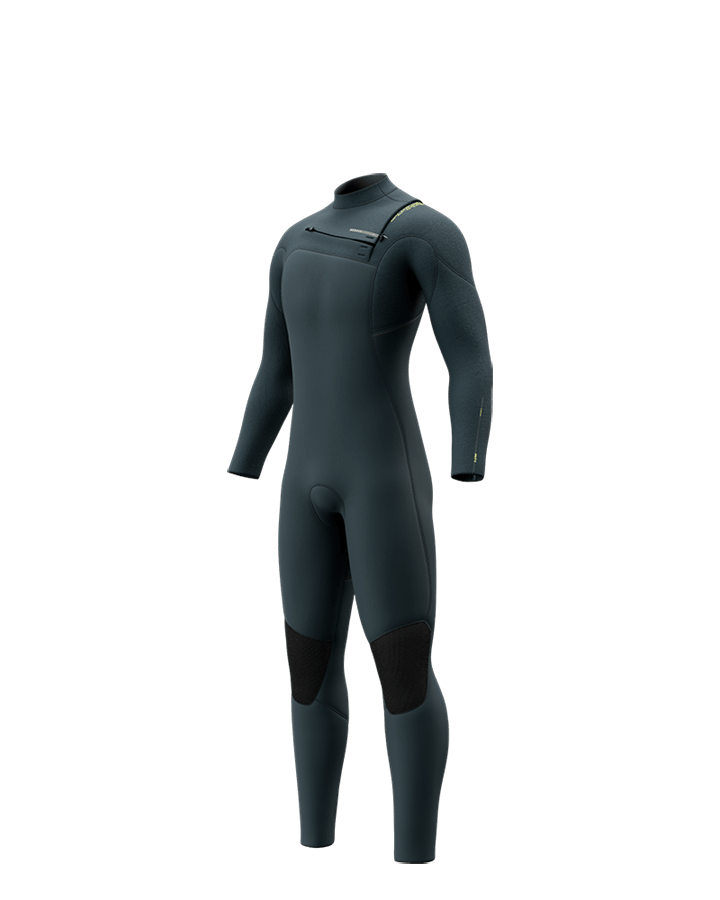 Mystic - Majestic Fullsuit 3/2mm Fzip - Dark Teal - 2026 - The Kitesurf Centre