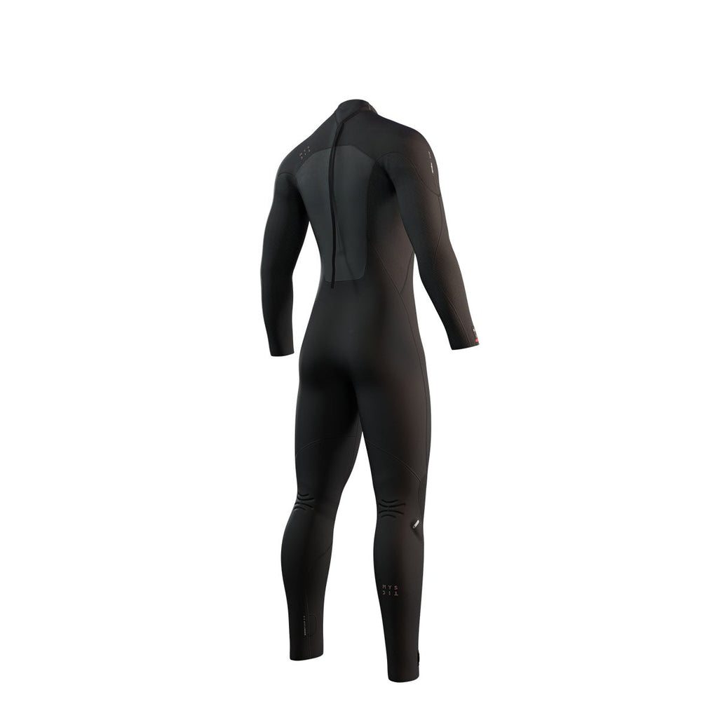 Mystic - Majestic Fullsuit 4/3mm Back Zip - Black - 2026 - The Kitesurf Centre