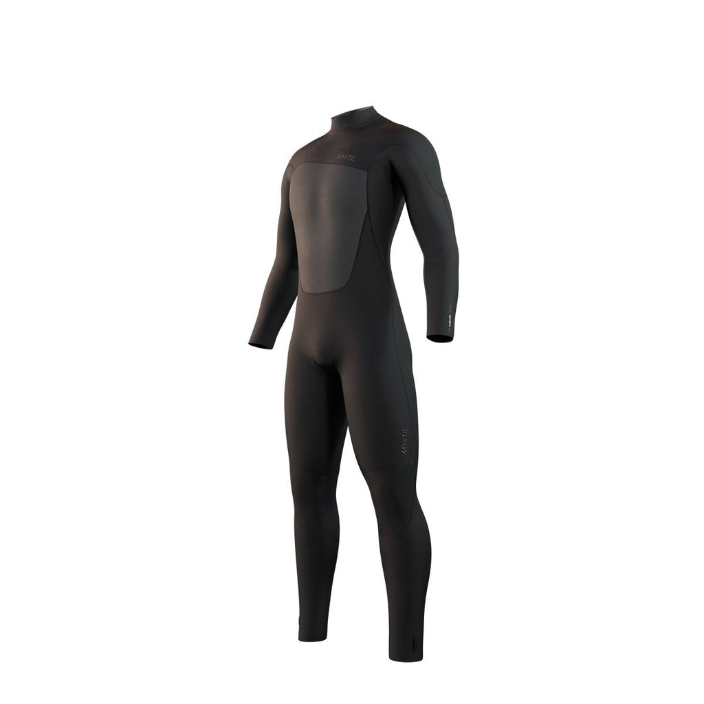 Mystic - Majestic Fullsuit 4/3mm Back Zip - Black - 2026 - The Kitesurf Centre