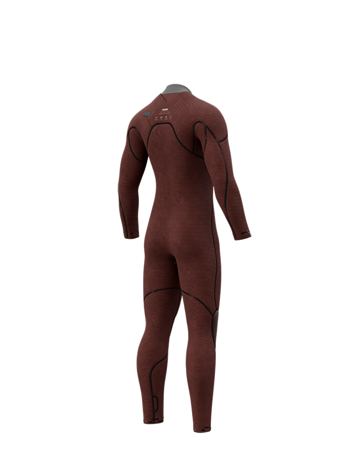 Mystic - Majestic Fullsuit 4/3mm Fzip - Black - 2026 - The Kitesurf Centre