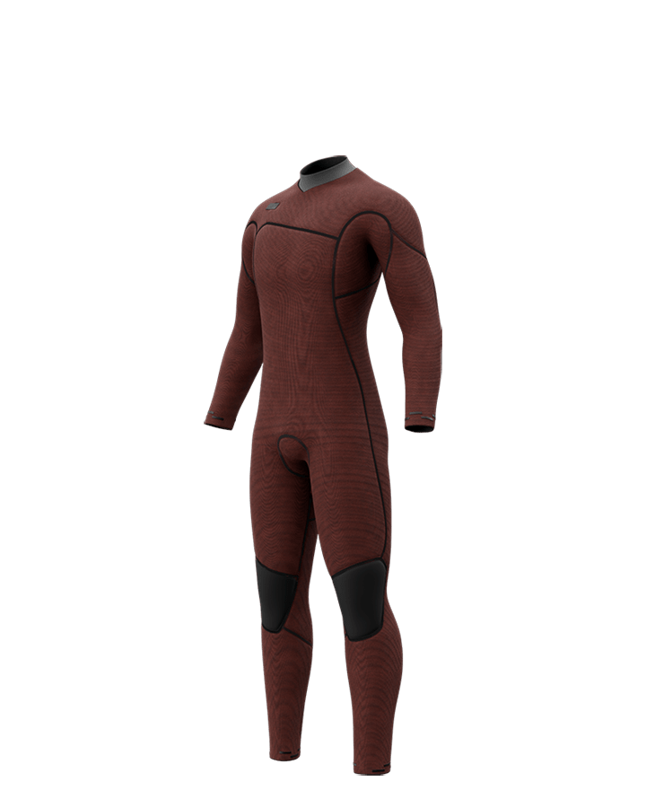 Mystic - Majestic Fullsuit 5/3mm Fzip - Black - 2026 - The Kitesurf Centre