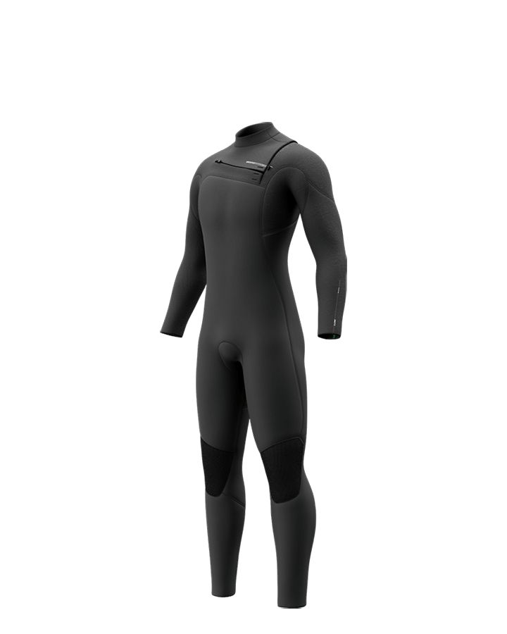 Mystic - Majestic Fullsuit 5/3mm Fzip - Black - 2026 - The Kitesurf Centre