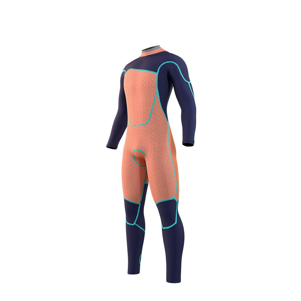 Mystic - Majestic Fullsuit 5/4mm Back Zip - Black - 2026 - The Kitesurf Centre