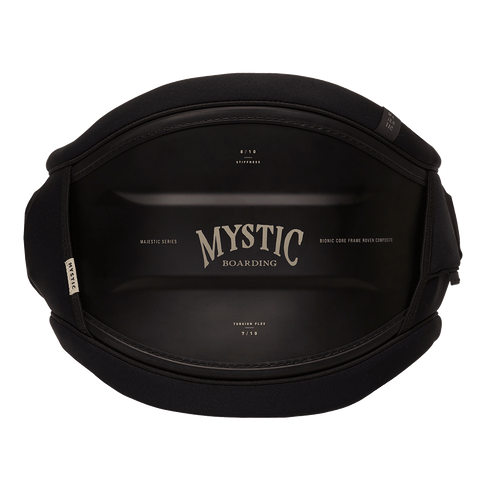 Mystic - Majestic Waist Harness - Black - 2026 - The Kitesurf Centre