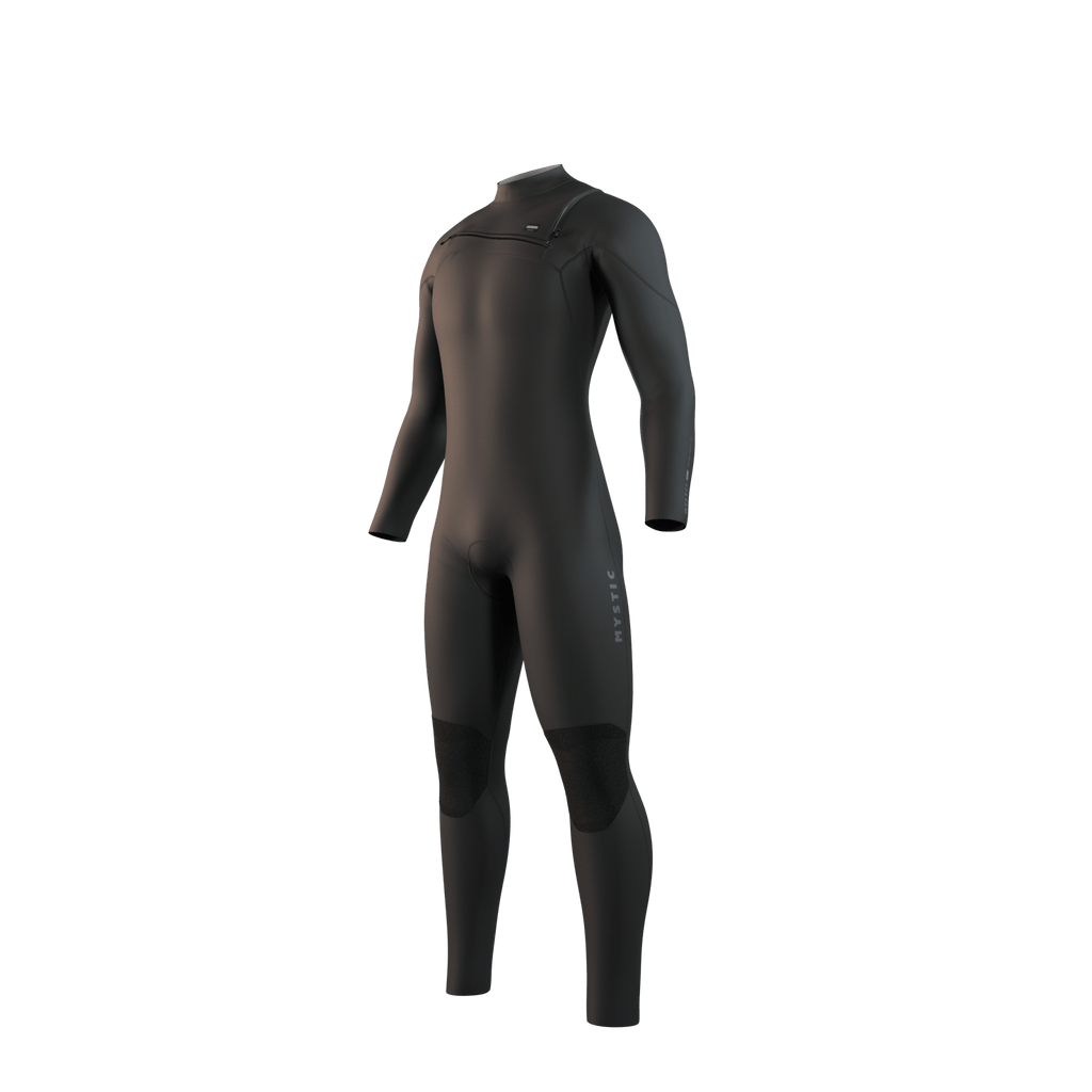 Mystic - Motion Fullsuit 4/3mm FrontZip - Black - 2026 - The Kitesurf Centre