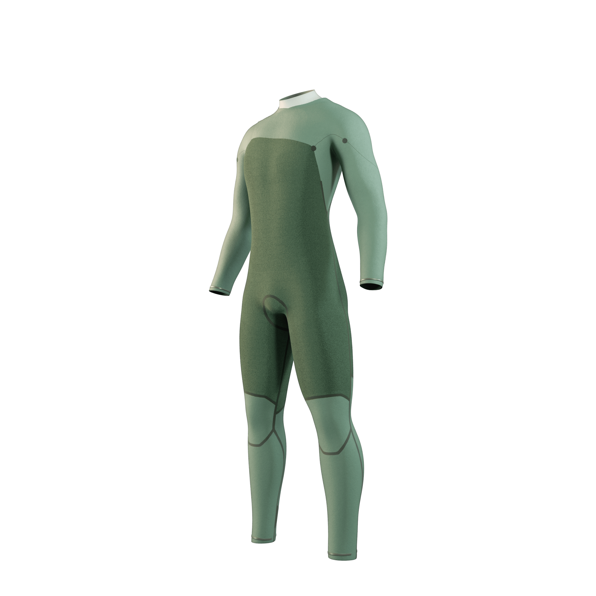 Mystic - Motion Fullsuit 4/3mm FrontZip - Truffle - 2026 - The Kitesurf Centre