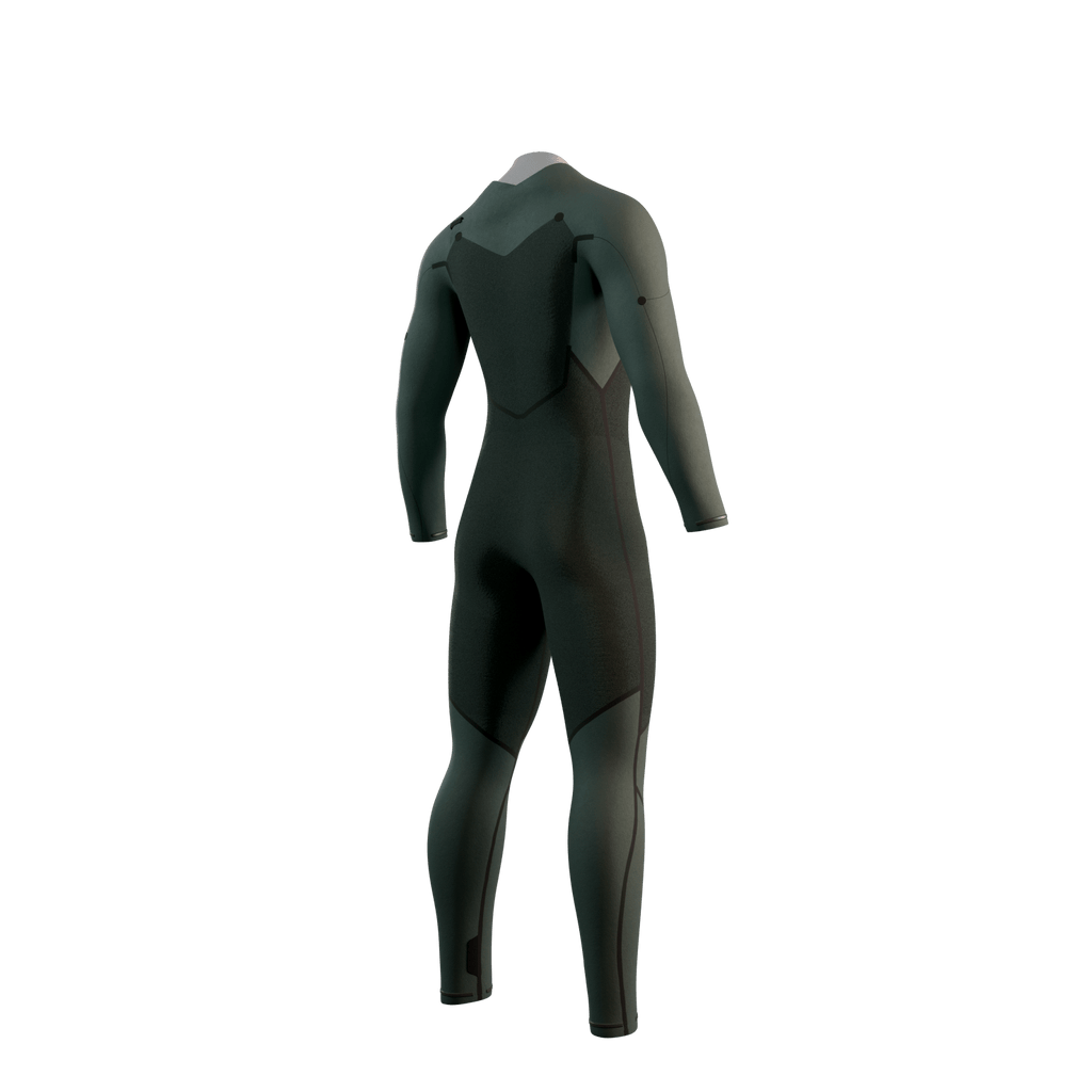 Mystic - Motion Fullsuit 5/3mm Fzip - Black Sand - 2026 - The Kitesurf Centre