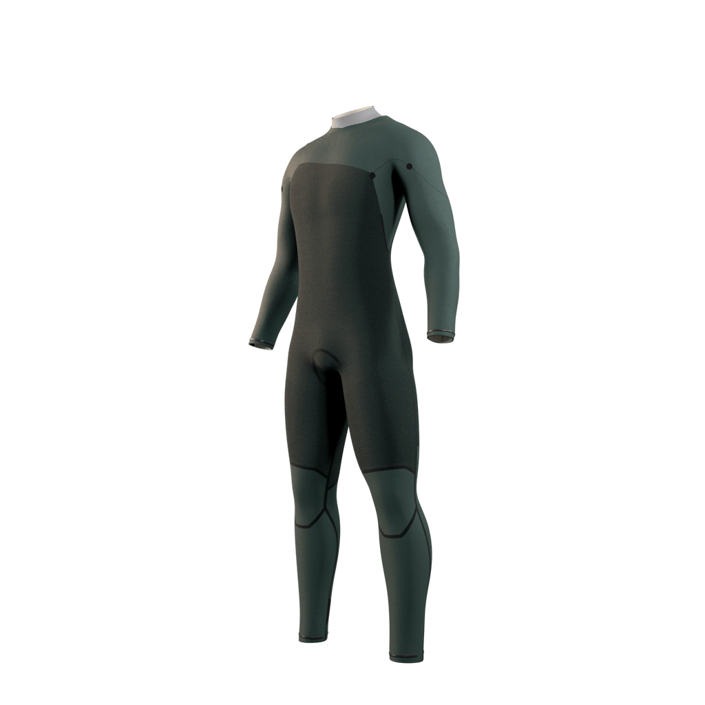 Mystic - Motion Fullsuit 5/3mm Fzip - Black Sand - 2026 - The Kitesurf Centre