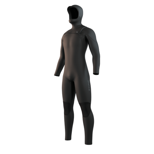 Mystic - Motion Hooded Fullsuit 5/3mm FrontZip - Black - 2026 - The Kitesurf Centre