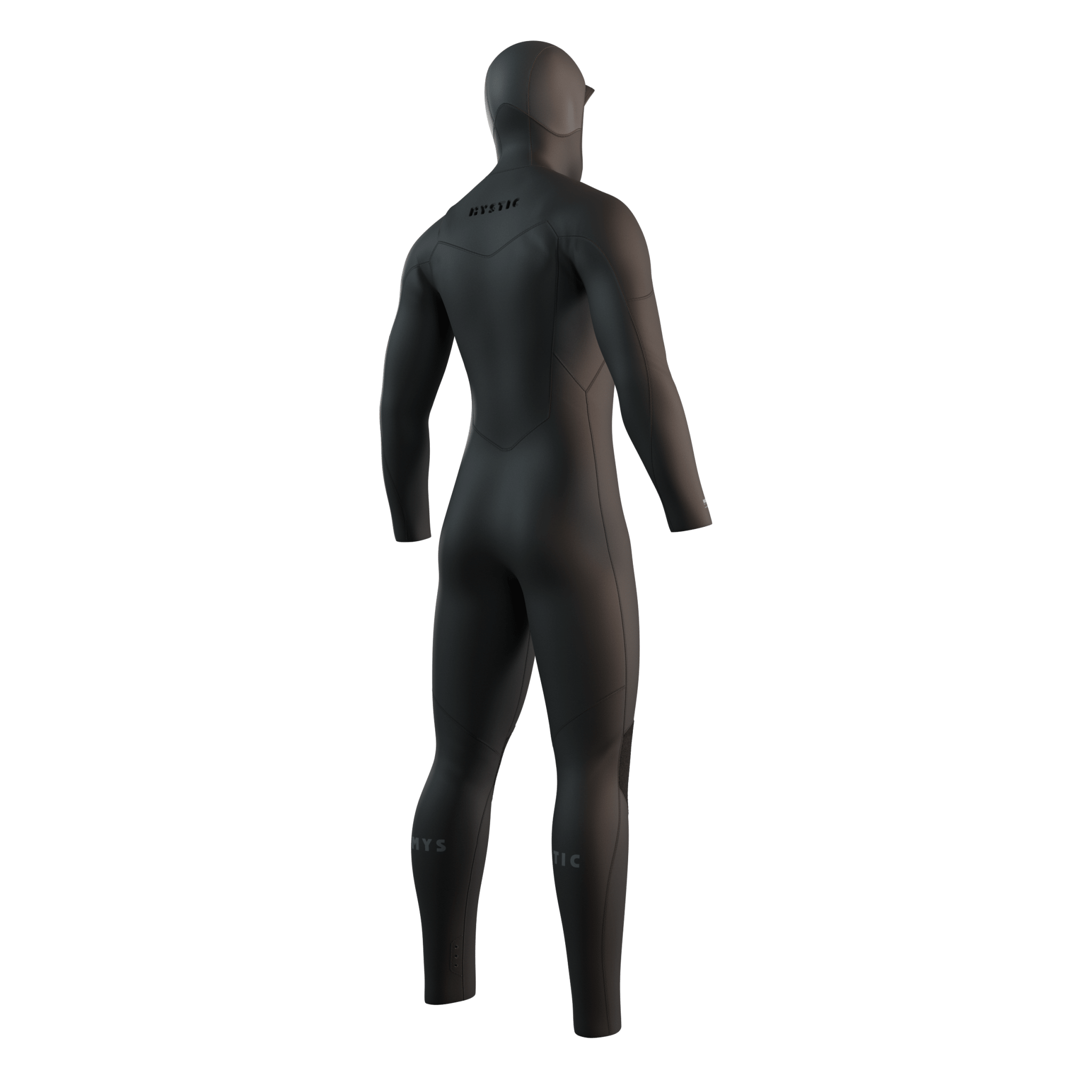 Mystic - Motion Hooded Fullsuit 5/3mm FrontZip - Black - 2026 - The Kitesurf Centre