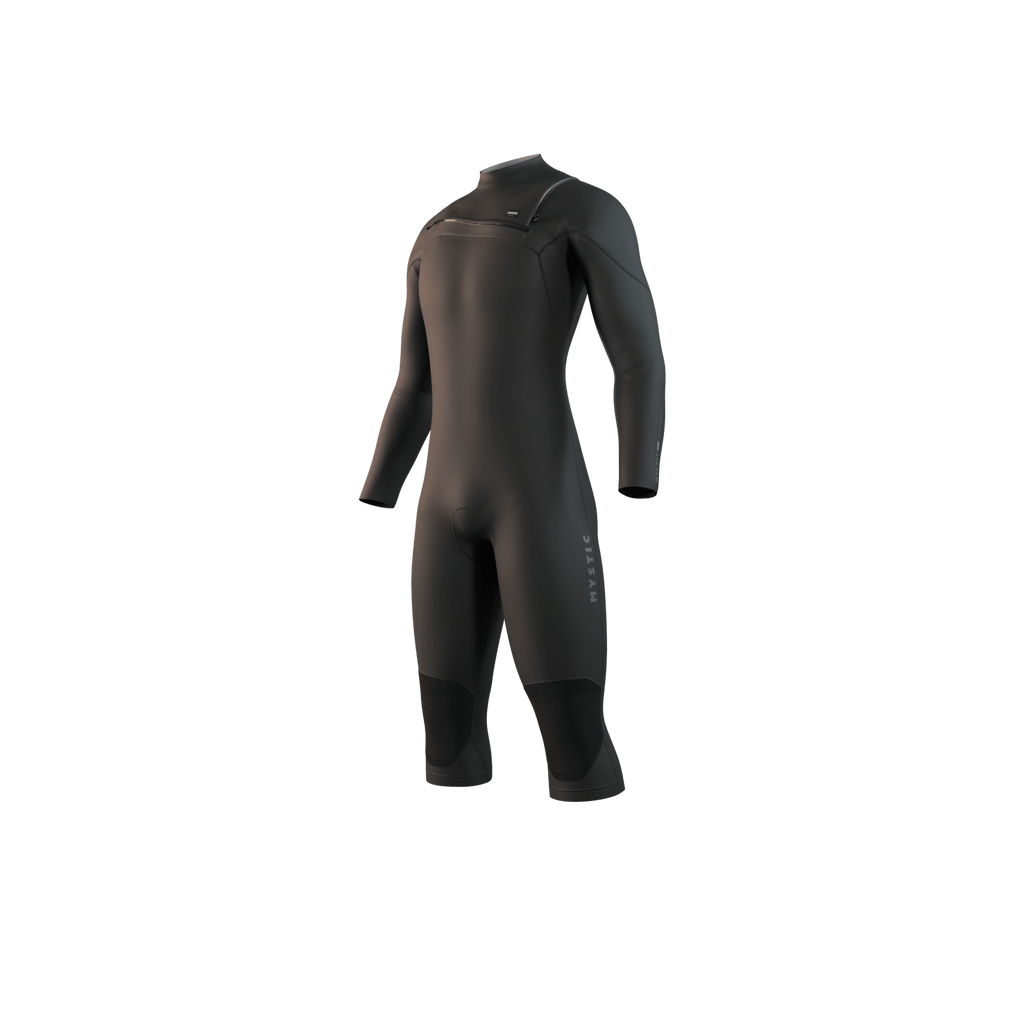 Mystic - Motion Longarm Shortleg 4/3mm FrontZip - Black - 2026 - The Kitesurf Centre
