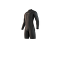 Mystic - Motion Longarm Shorty 3/2mm Fzip - Black - 2026 - The Kitesurf Centre