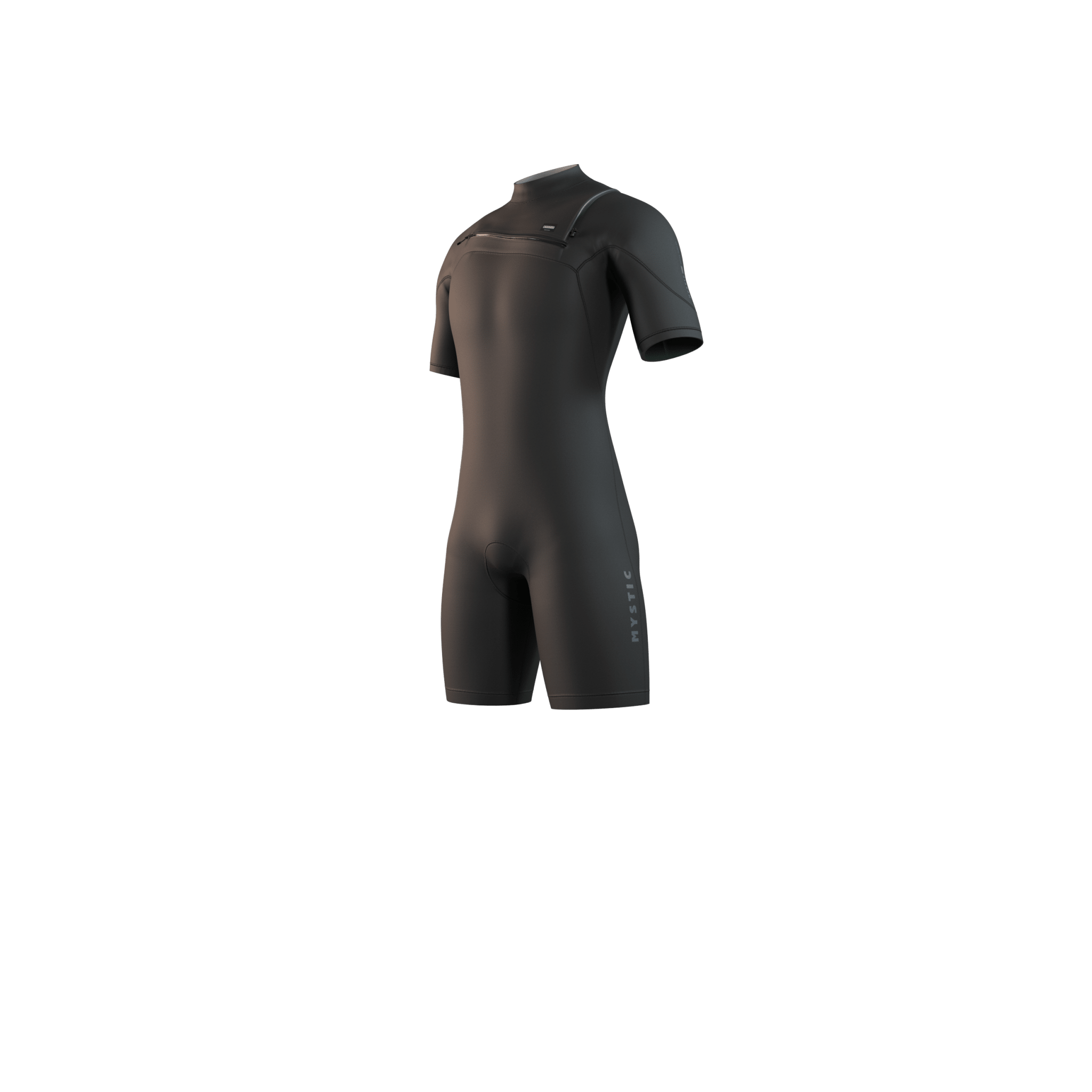 Mystic - Motion Shorty 3/2mm Fzip - Black - 2026 - The Kitesurf Centre