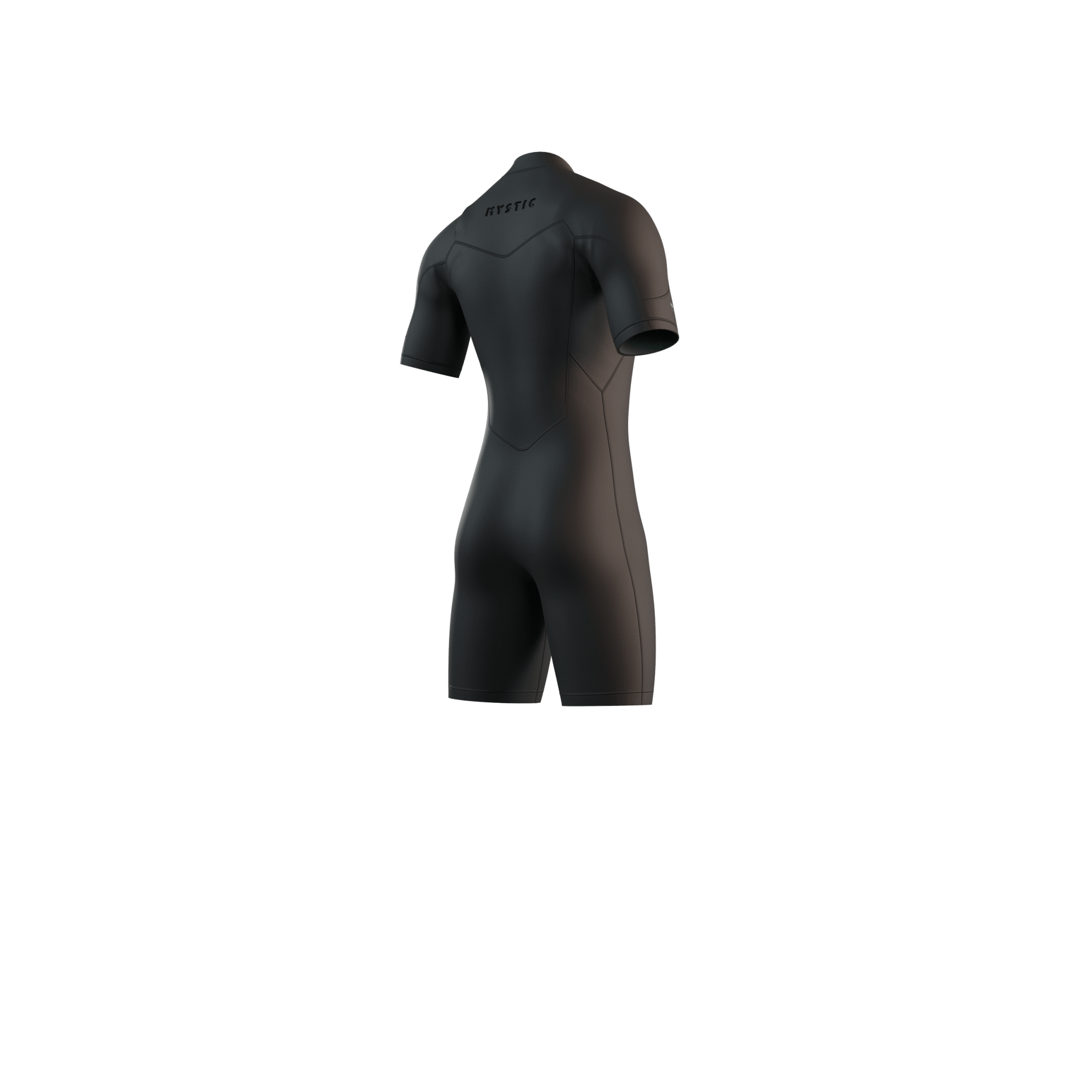 Mystic - Motion Shorty 3/2mm Fzip - Black - 2026 - The Kitesurf Centre