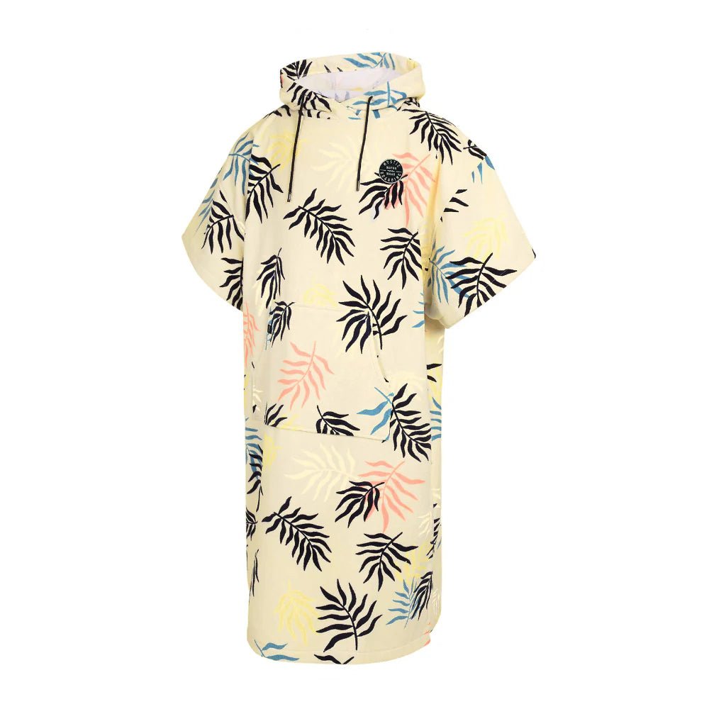 Mystic - Mystic Velour Poncho AOP Pastel Yellow - The Kitesurf Centre
