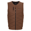Mystic - Outlaw Impact Vest Fzip Wake - Brown - 2026 - The Kitesurf Centre