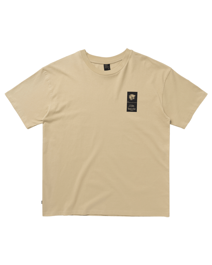 Mystic - Pansy Tee - Pale Khaki - 2026 - The Kitesurf Centre