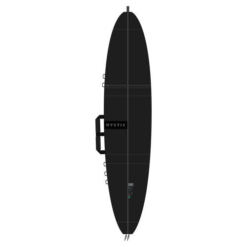 Mystic - Patrol Day Cover Downwind Foilboard - 208 x 47cm - Black - 2026 - The Kitesurf Centre