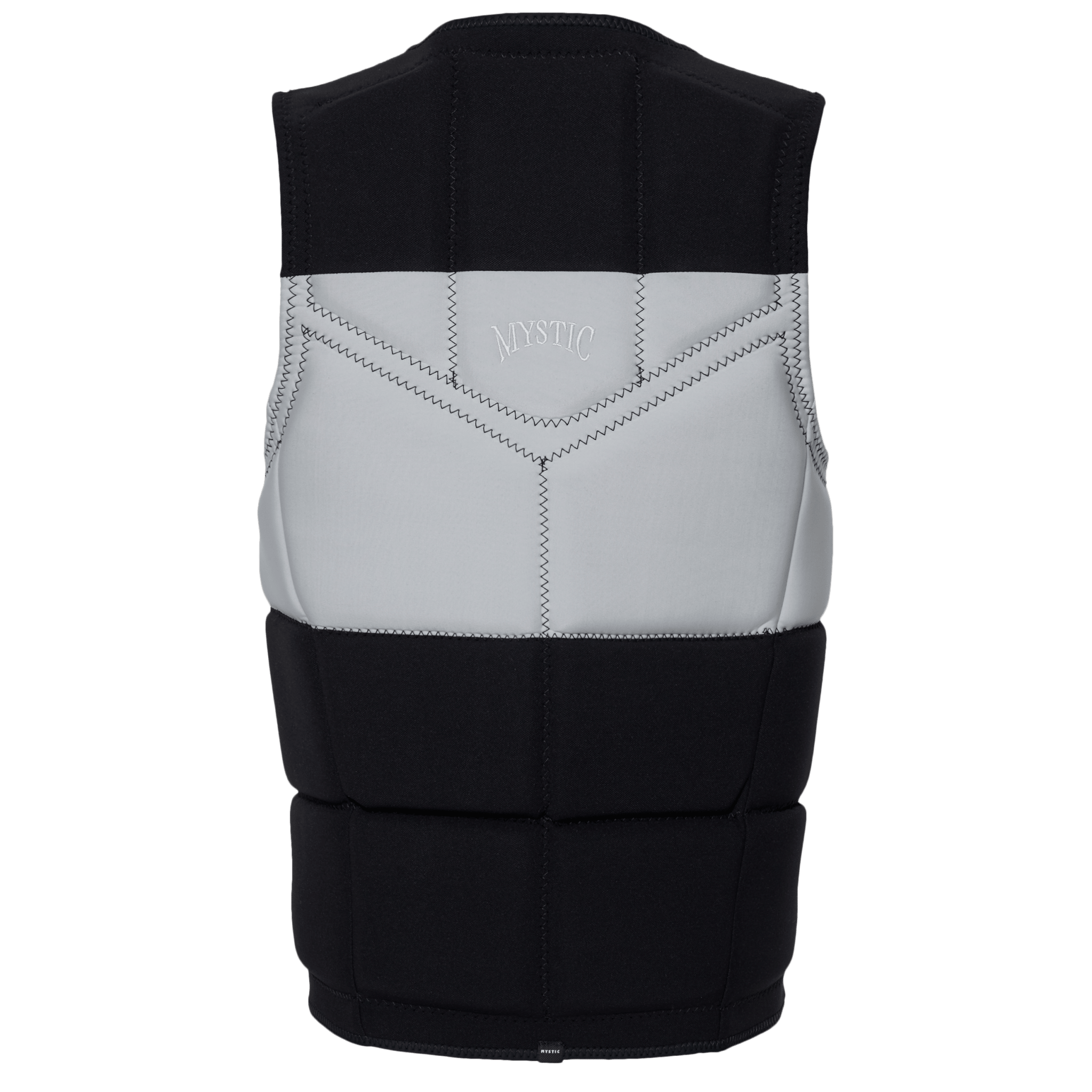 Mystic - Peacock Impact Vest Fzip Wake - Black / White - 2026 - The Kitesurf Centre