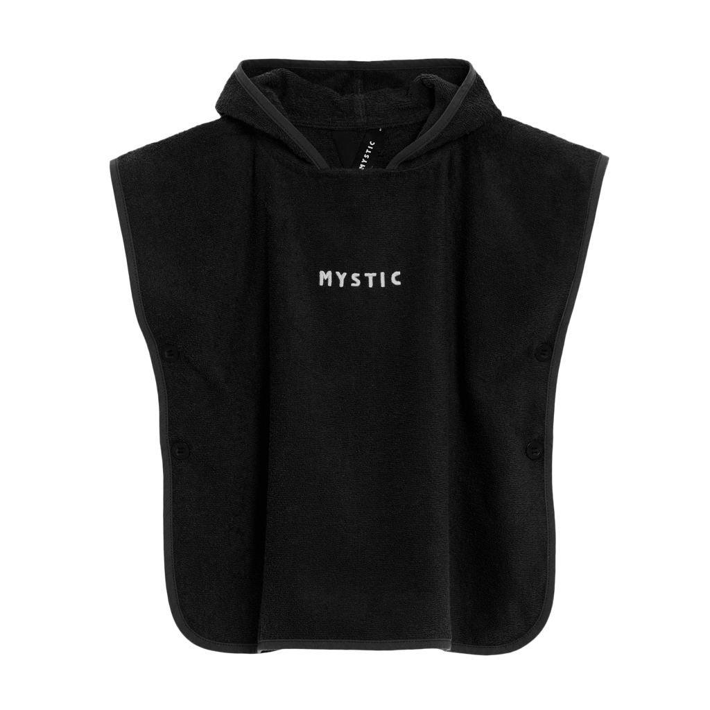 Mystic - Poncho Brand Baby - Black - 2026 - The Kitesurf Centre