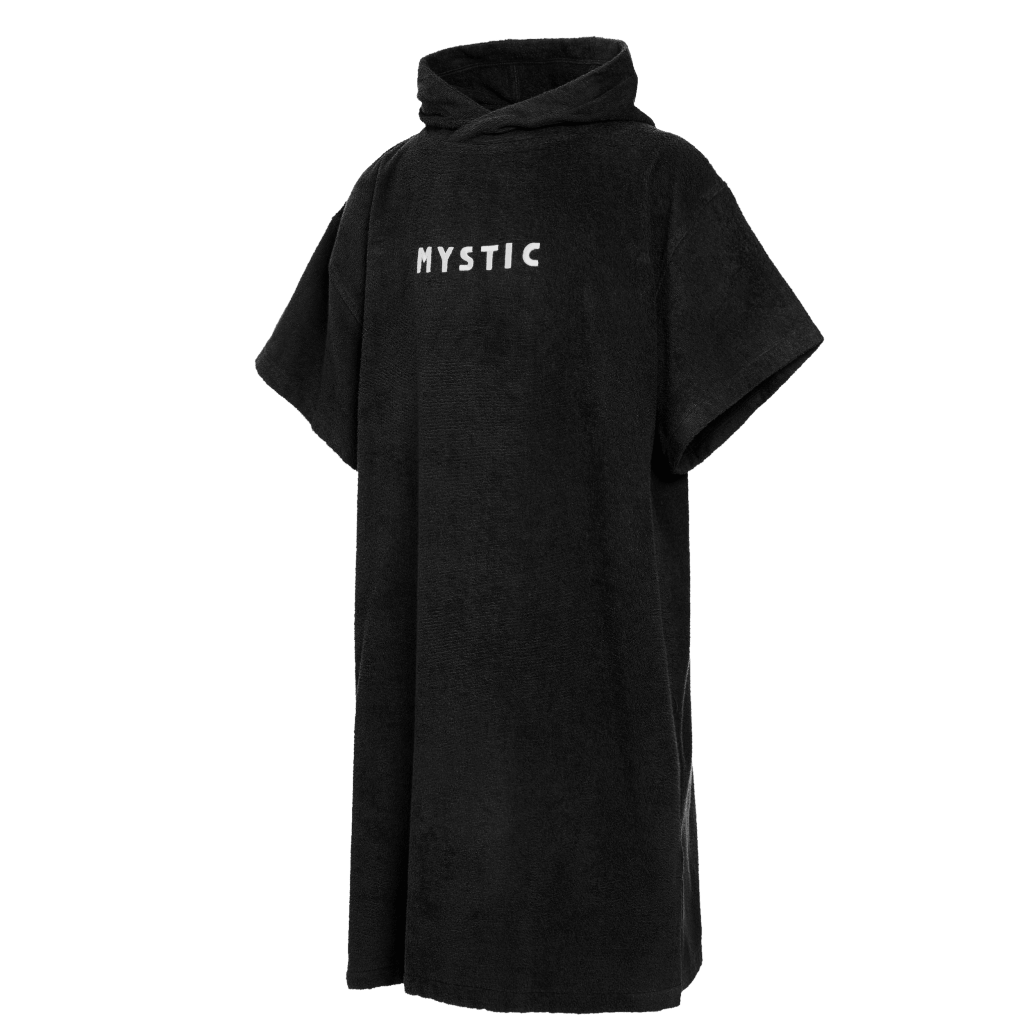 Mystic - Poncho Brand - Black - 2026 - The Kitesurf Centre