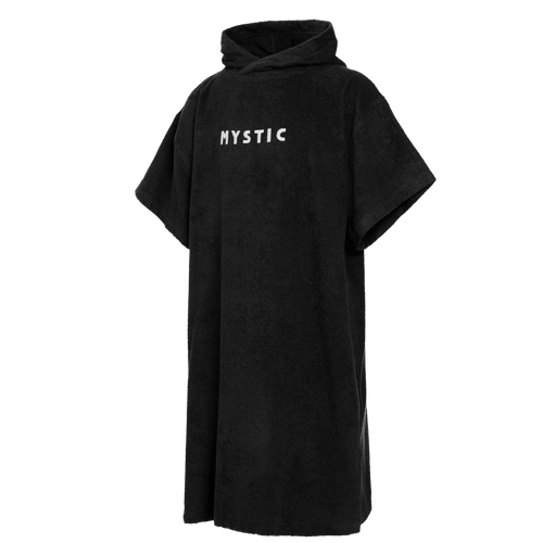 Mystic - Poncho Brand - Black - 2026 - The Kitesurf Centre
