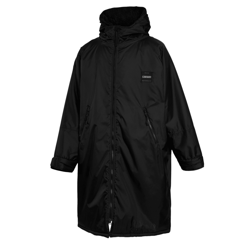 Mystic - Poncho Explore - Black - 2026 - The Kitesurf Centre