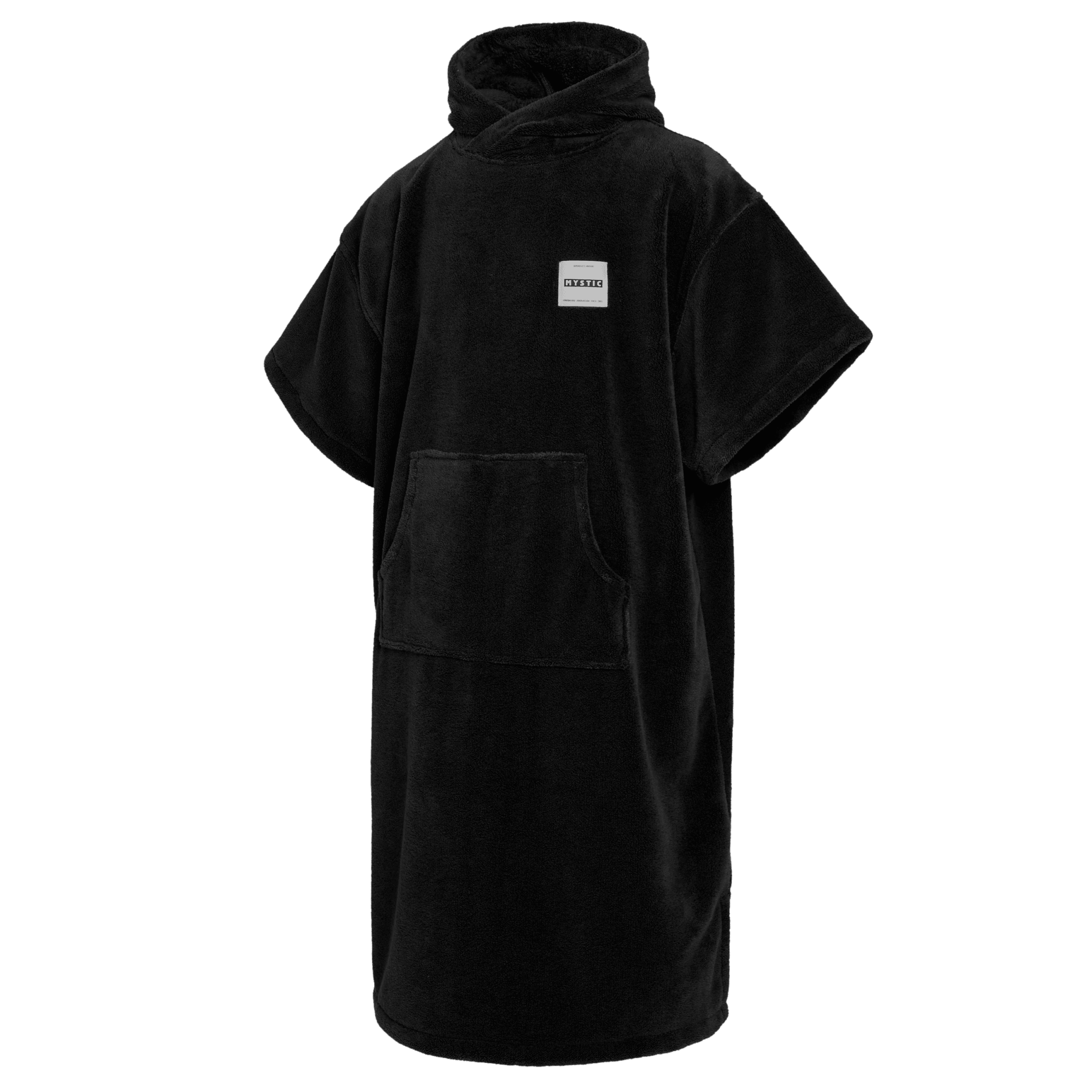 Mystic - Poncho Teddy - Black - 2026 - The Kitesurf Centre