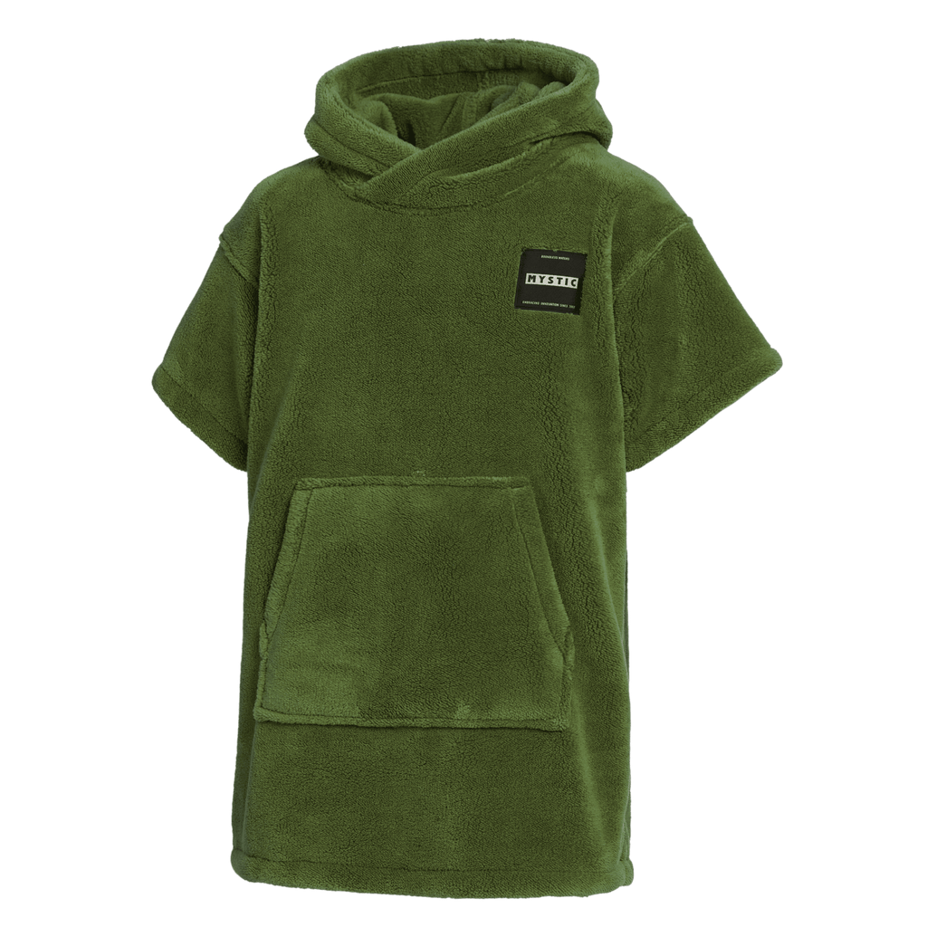 Mystic - Poncho Teddy Kids - Moss - 2026 - The Kitesurf Centre