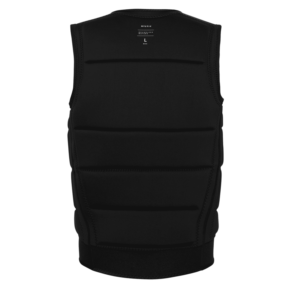 Mystic - Poseidon Trent Stuckey Impact Vest Fzip Wake - Black - 2026 - The Kitesurf Centre