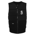 Mystic - Poseidon Trent Stuckey Impact Vest Fzip Wake - Black - 2026 - The Kitesurf Centre