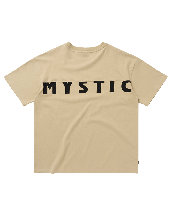 Mystic - Profile Tee - Pale Khaki - 2026 - The Kitesurf Centre
