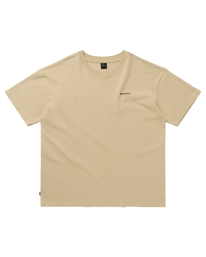 Mystic - Profile Tee - Pale Khaki - 2026 - The Kitesurf Centre