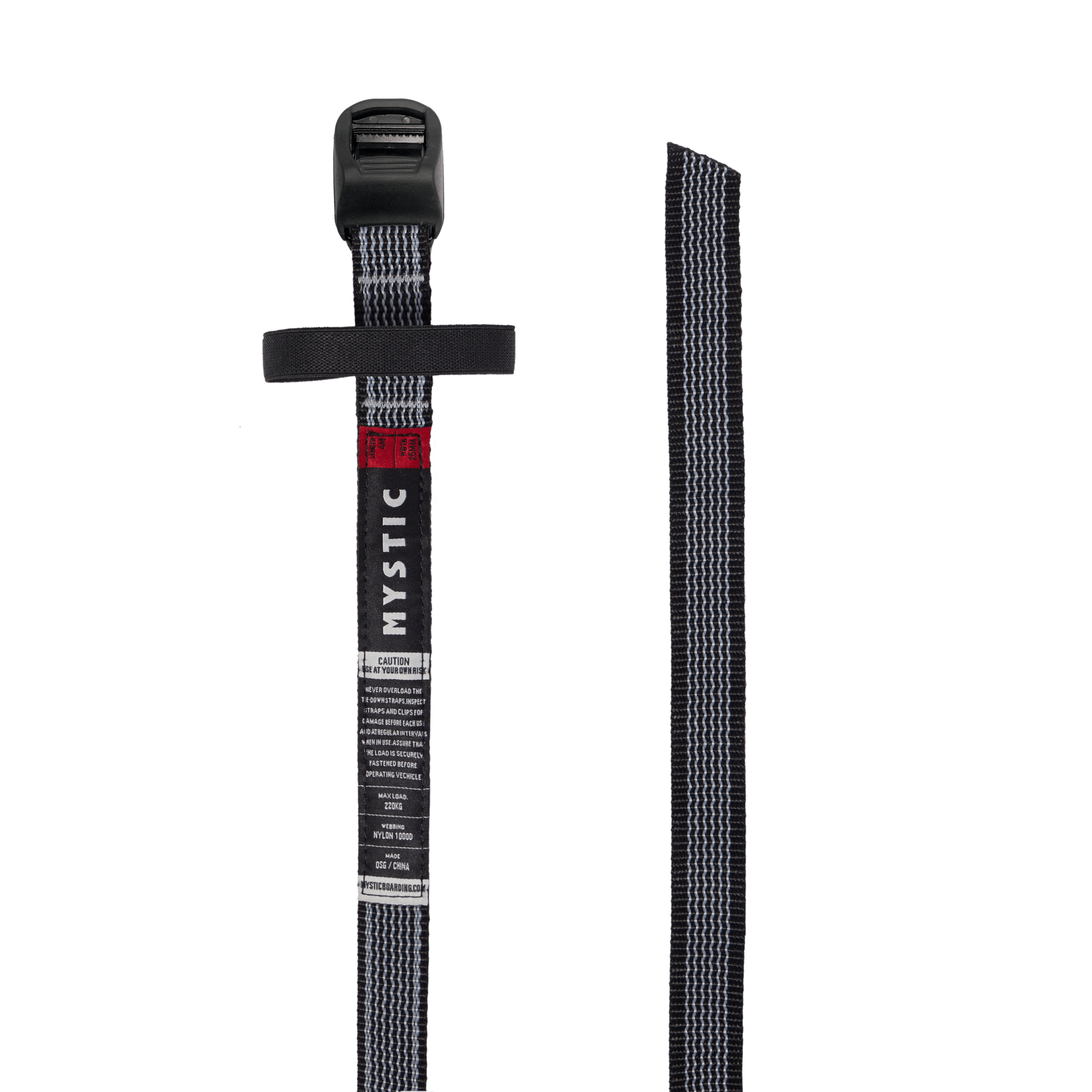 Mystic - Rackstrap Set - Black - 2026 - The Kitesurf Centre
