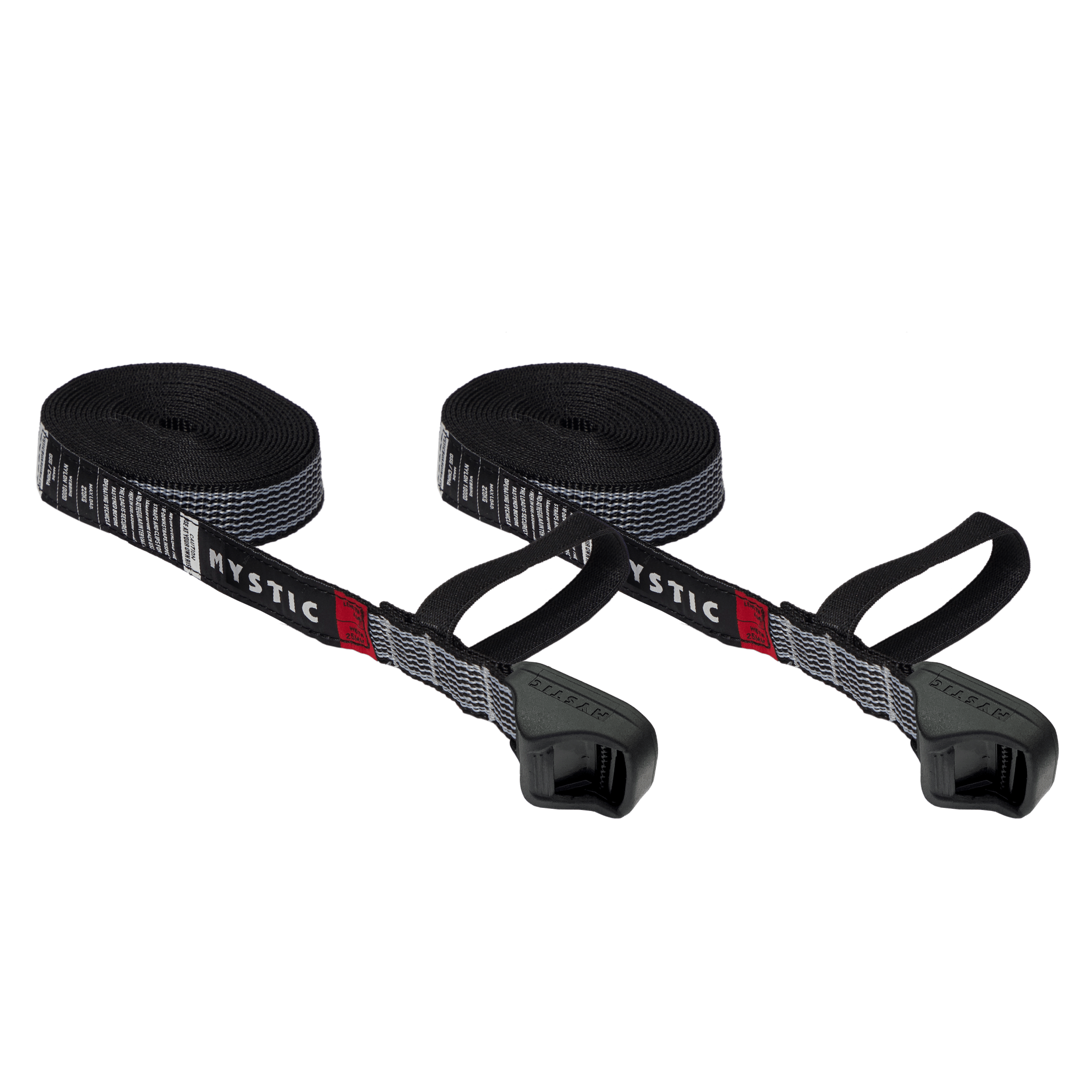 Mystic - Rackstrap Set - Black - 2026 - The Kitesurf Centre