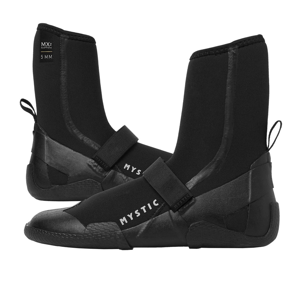 Mystic - Roam Boot 5mm Split Toe - Black - 2026 - The Kitesurf Centre