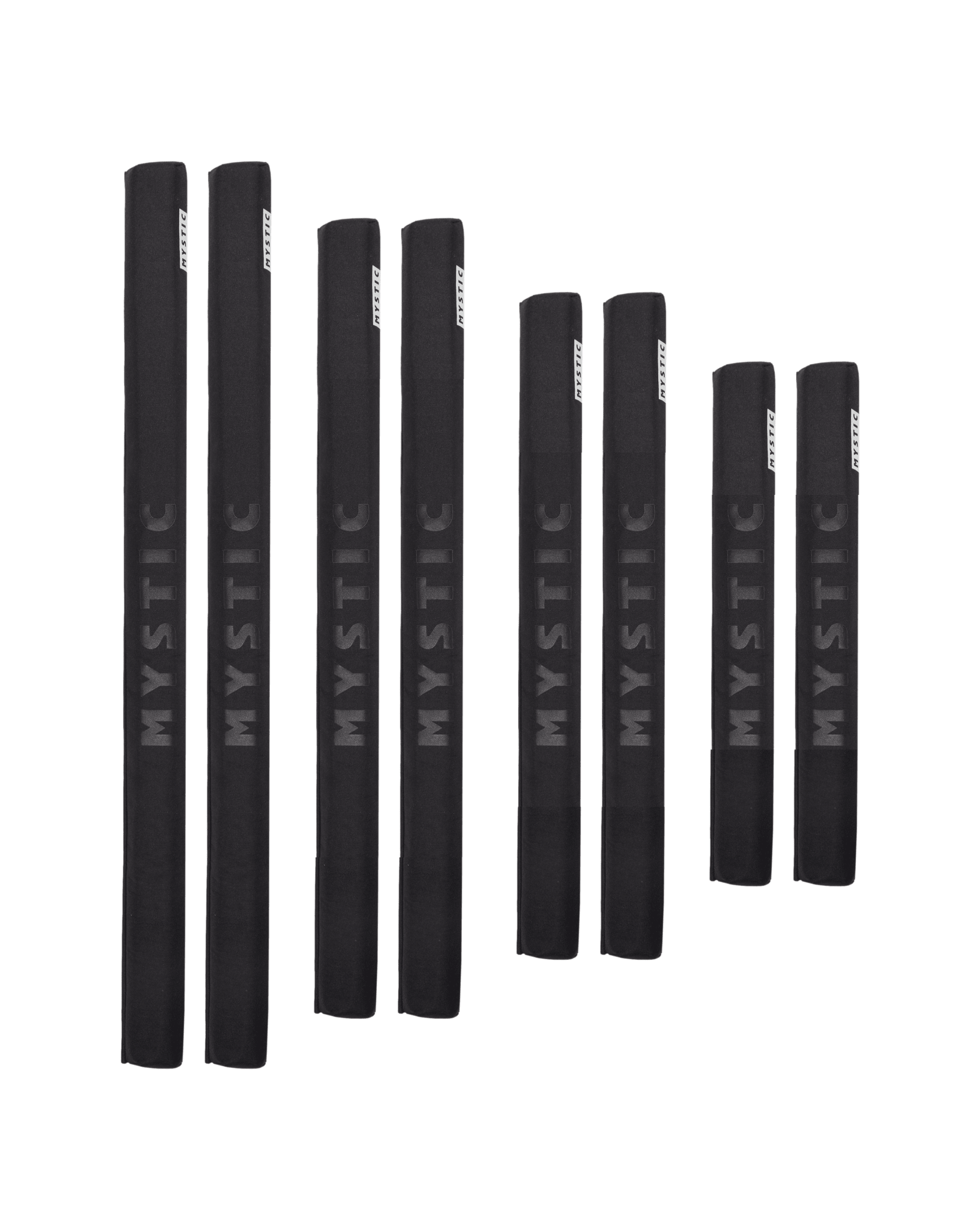 Mystic - Roofrack Pads Aero - Black - 2026 - The Kitesurf Centre