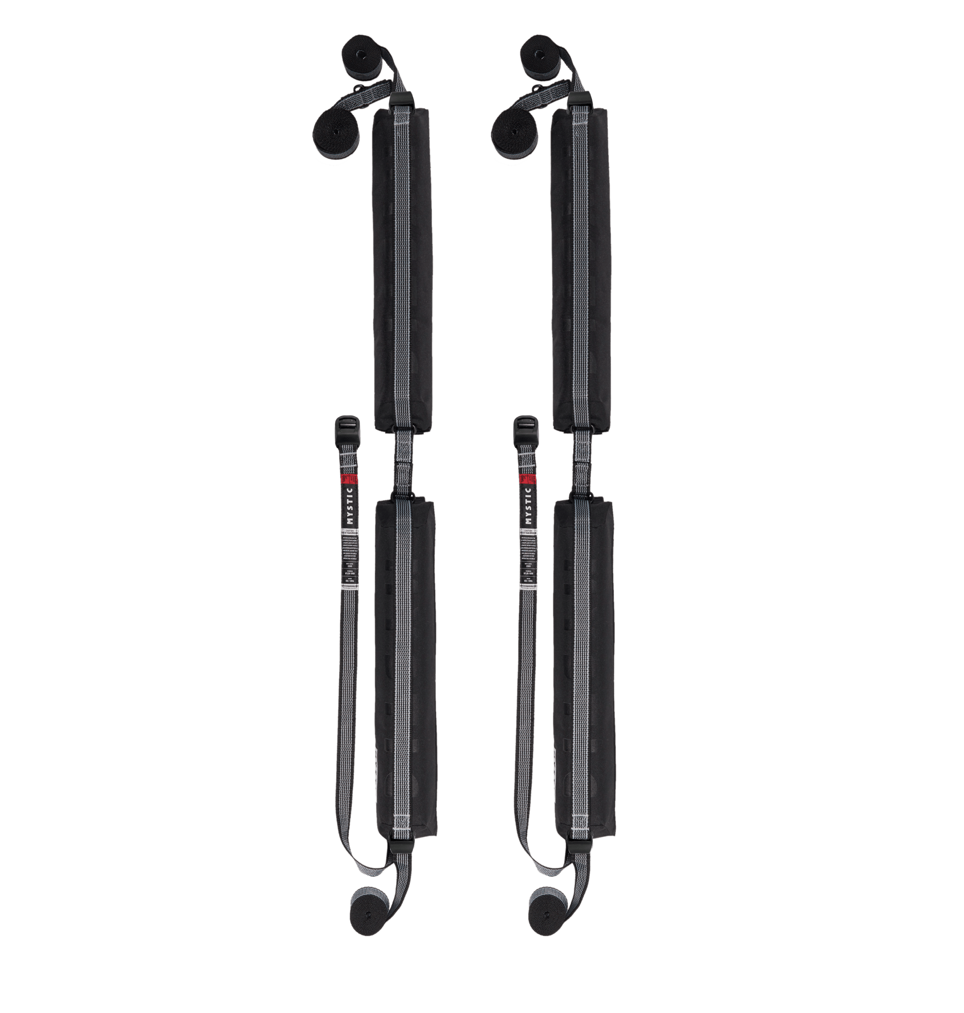 Mystic - Roofrack System Double - Black - 2026 - The Kitesurf Centre