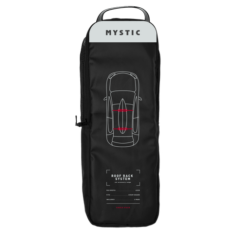 Mystic - Roofrack System Double - Black - 2026 - The Kitesurf Centre