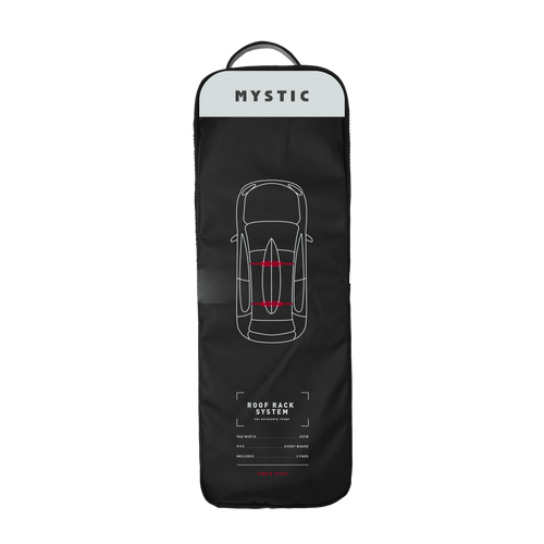 Mystic - Roofrack System Single - Black - 2026 - The Kitesurf Centre