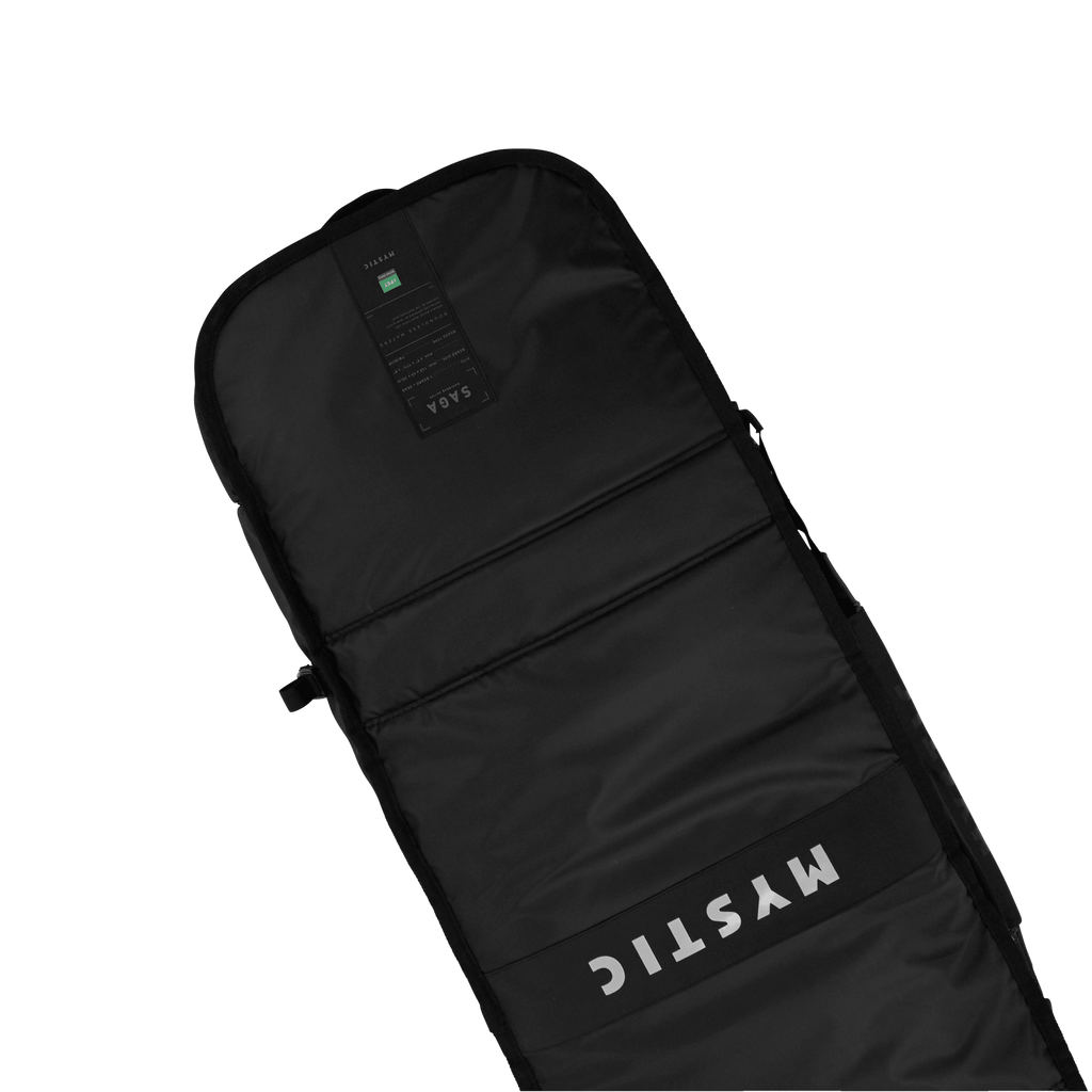 Mystic - Saga Boardbag - Black - 2026 - The Kitesurf Centre