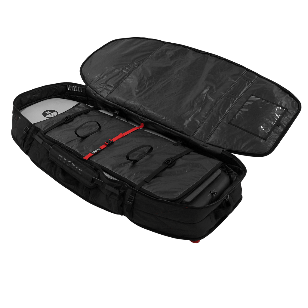 Mystic - Saga Foil Boardbag - Black - 2026 - The Kitesurf Centre